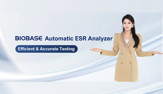 BIOBASE Automatischer ESR-Analysator: Effiziente und genaue Tests