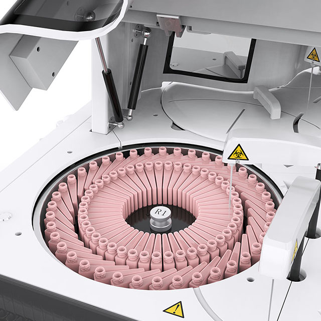 Automatischer Chemieanalysator