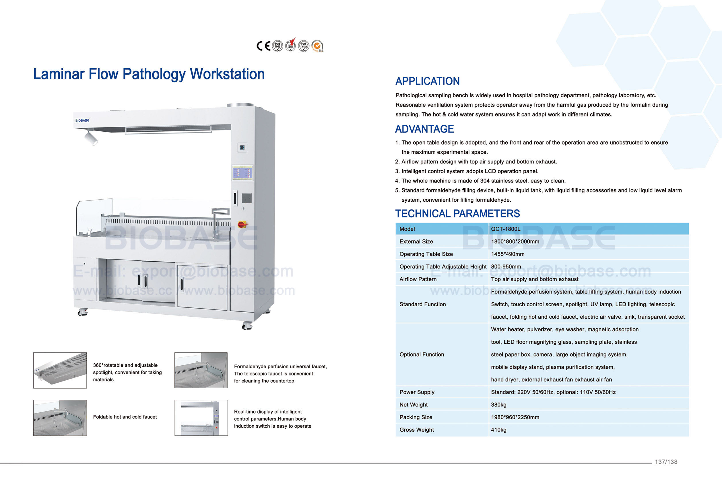 137-138 Laminar-Flow-Pathologie-Arbeitsplatz