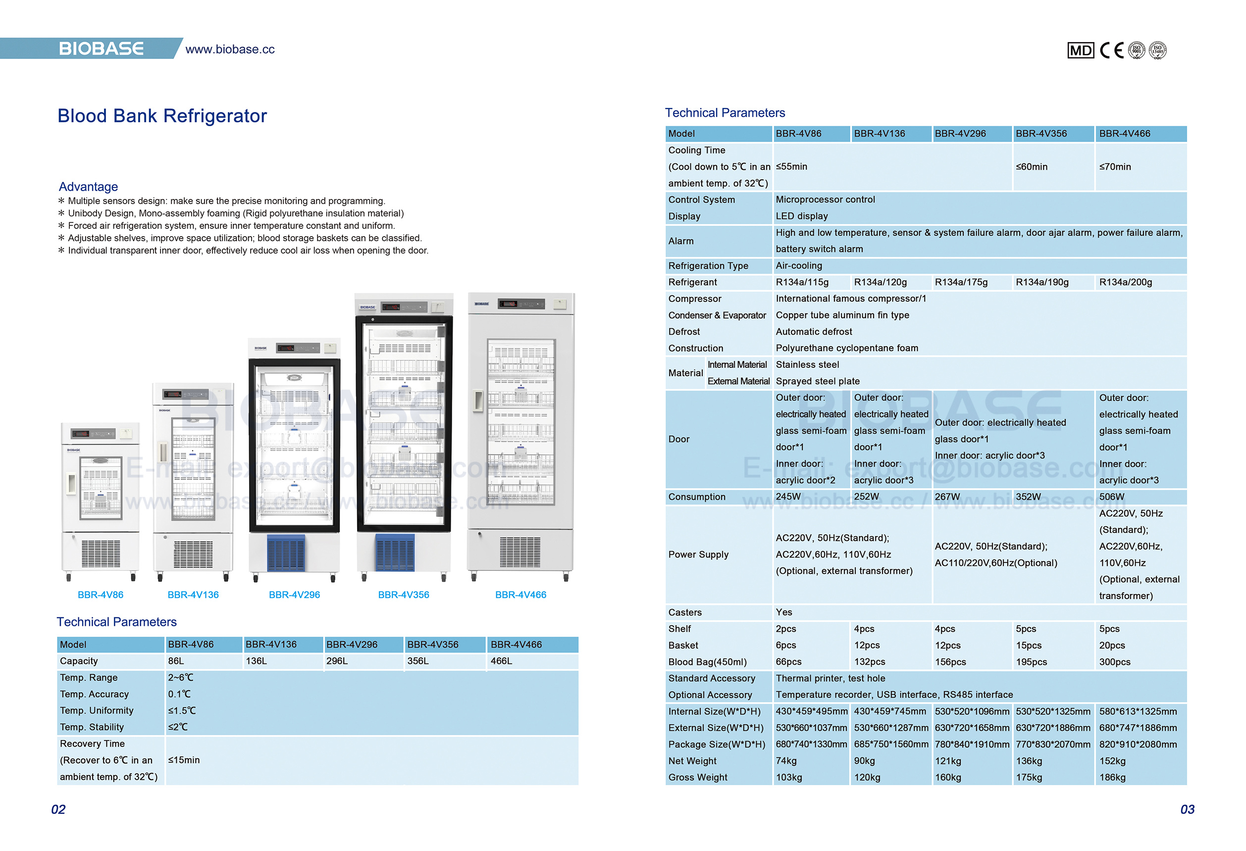2-3 Blutbankk&uuml;hlschrank
