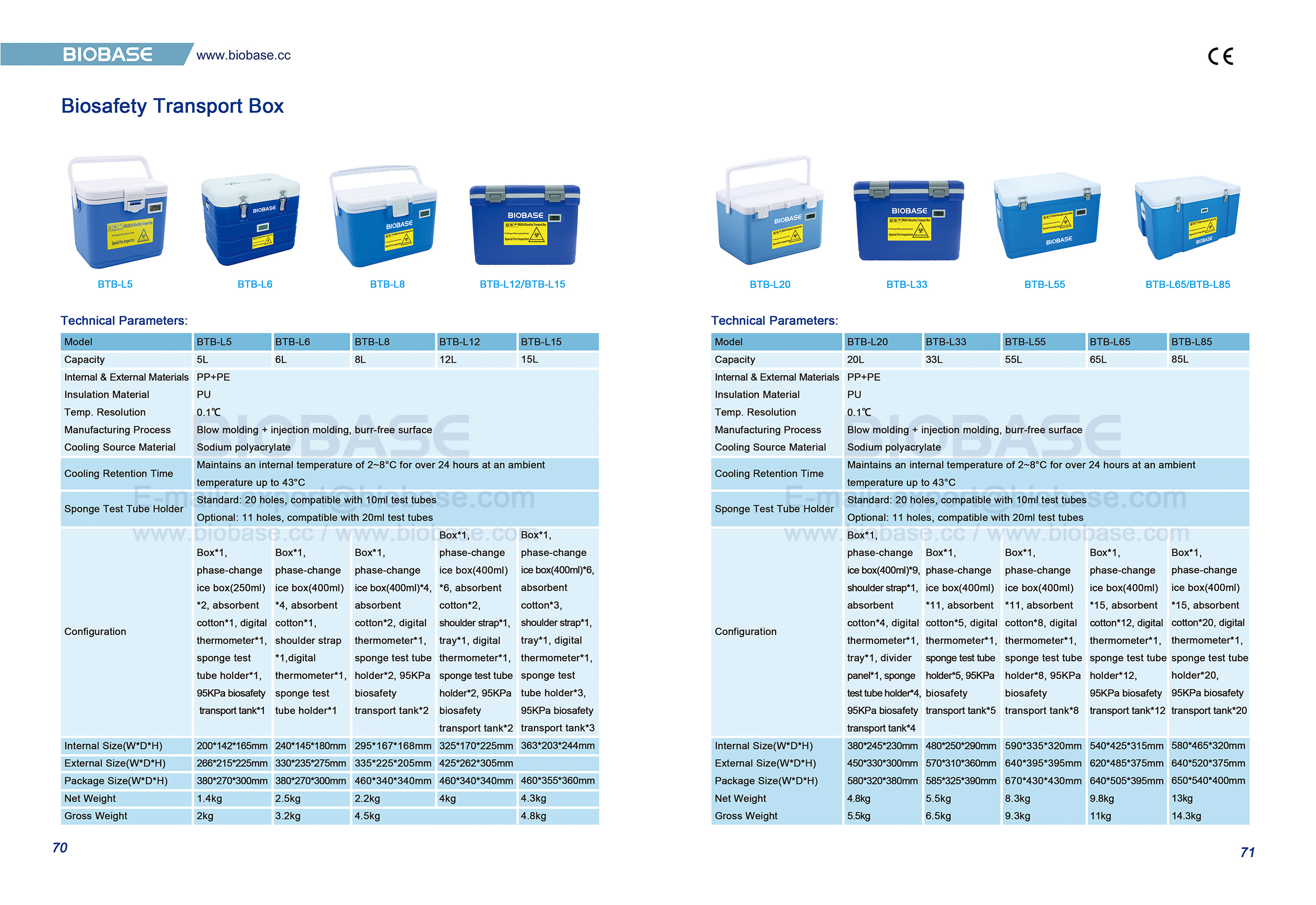 70-71 Transportbox Biosafety