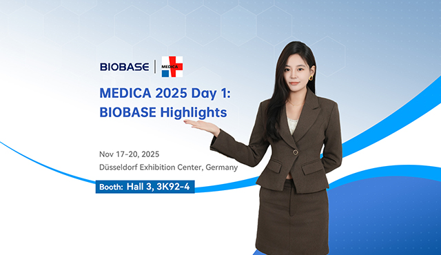 Inside MEDICA 2025 Tag 1: Besuch der BIOBASE-Ausstellung