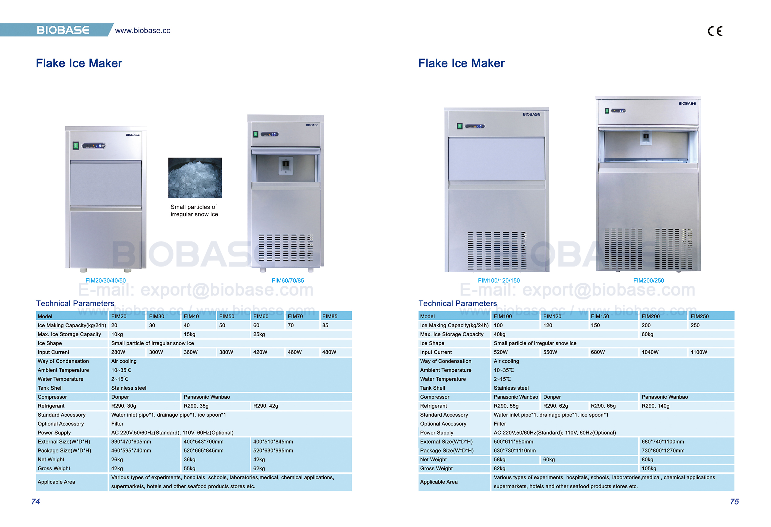 74-75 Flake Ice Maker