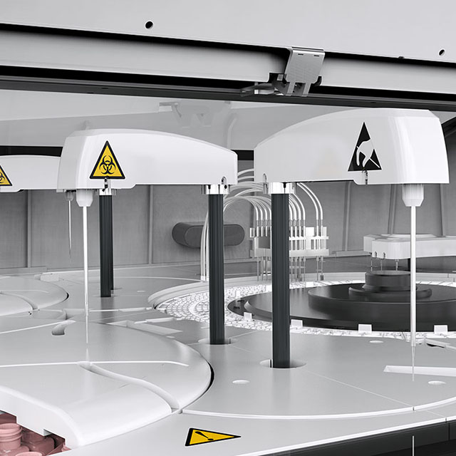 Automatischer Chemieanalysator