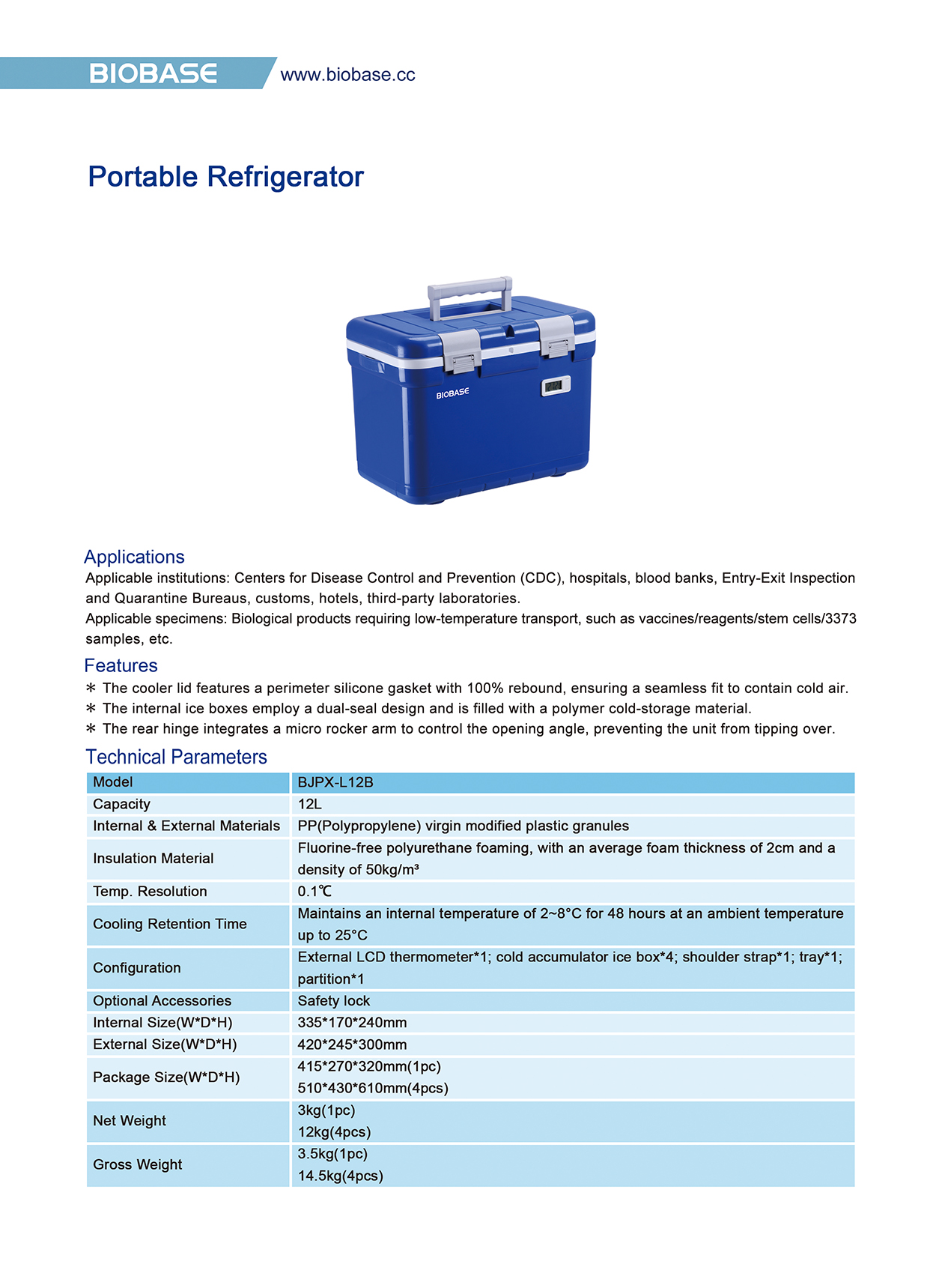 Tragbarer K&uuml;hlschrank