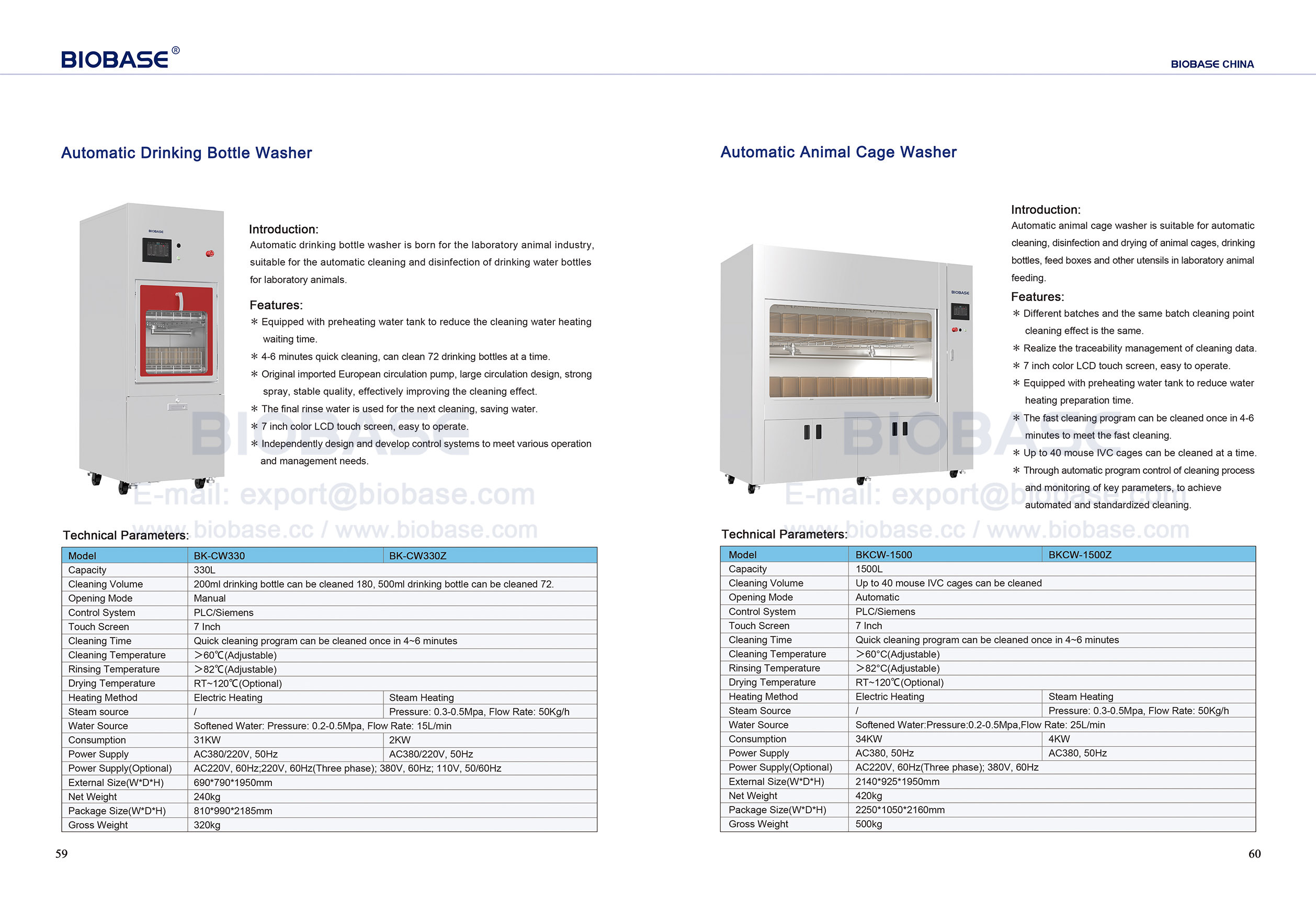 59-60 Automatische Trinkflasche Waschmaschine & Automatik&nbsp; Automatische Tierk&auml;fig -Waschmaschine