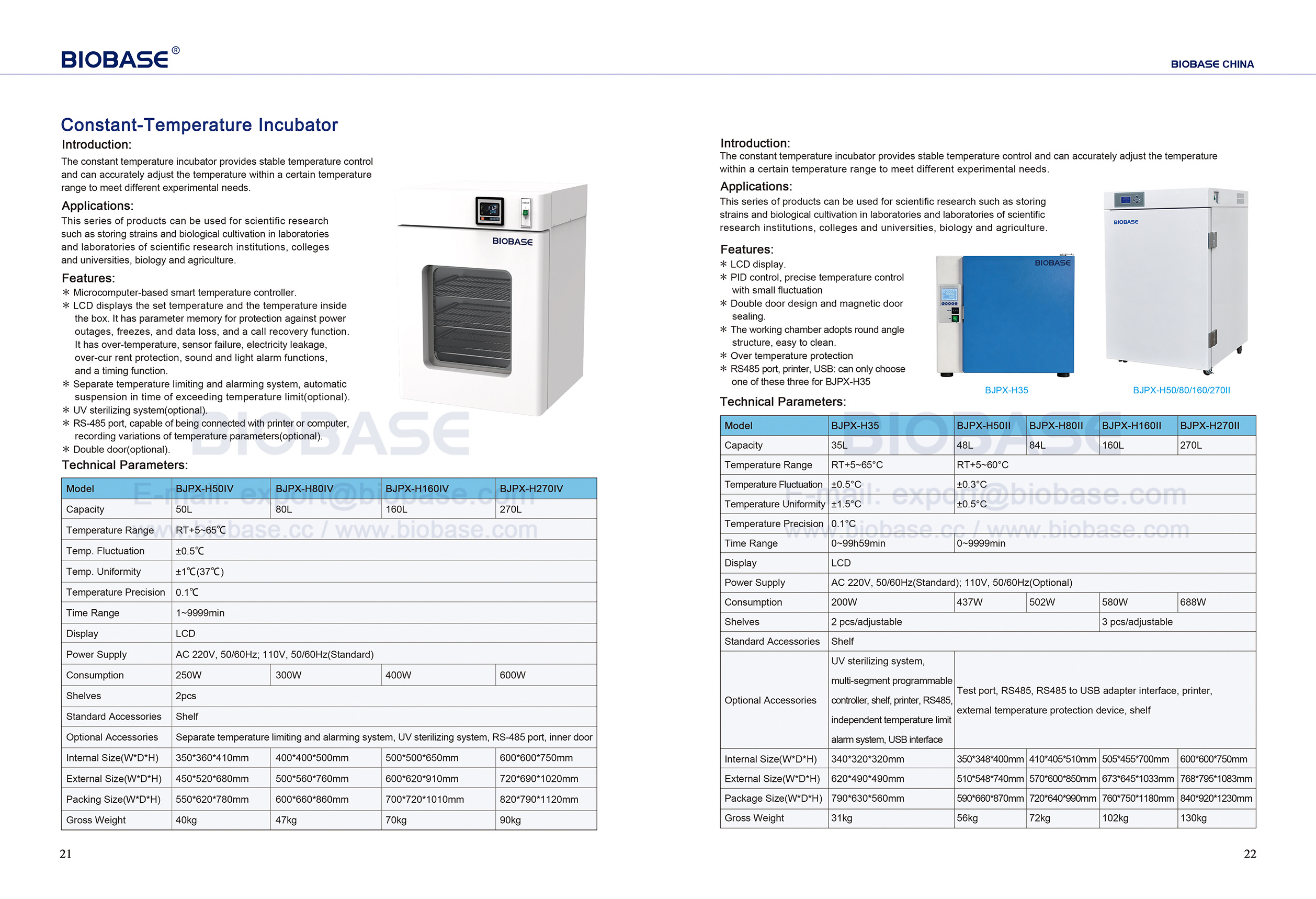 21-22 Inkubator konstanter Temperatur